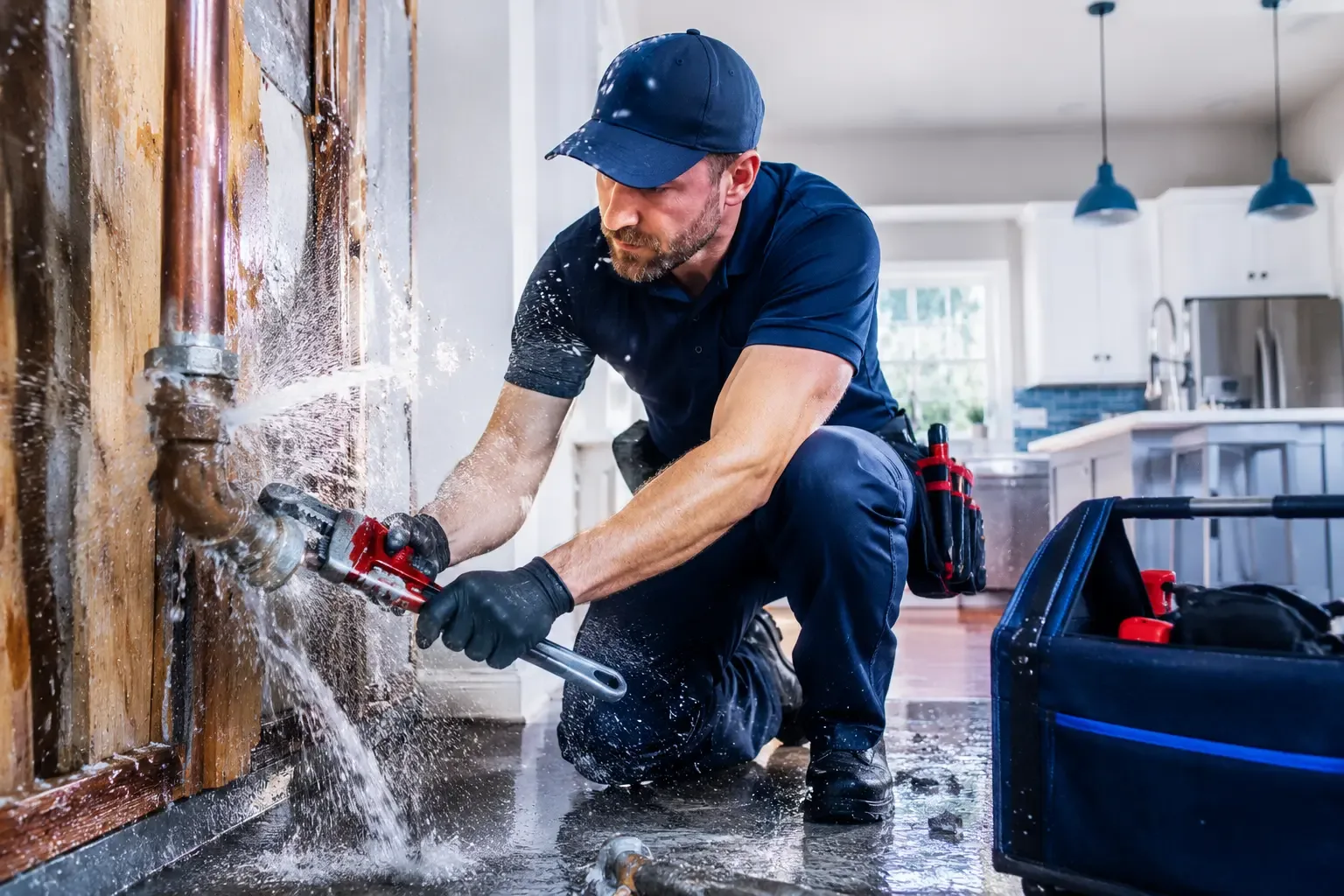 Local emergency pipe repair professionals in Ninnekah, OK